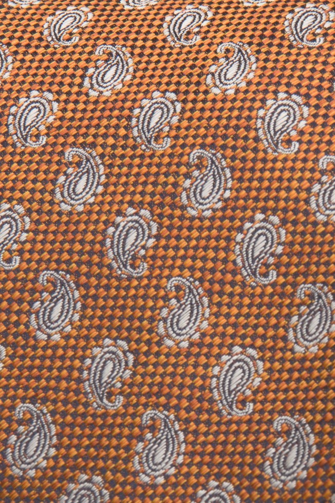 Corbata con estampado de cornucopia Corbata con estampado de cornucopia