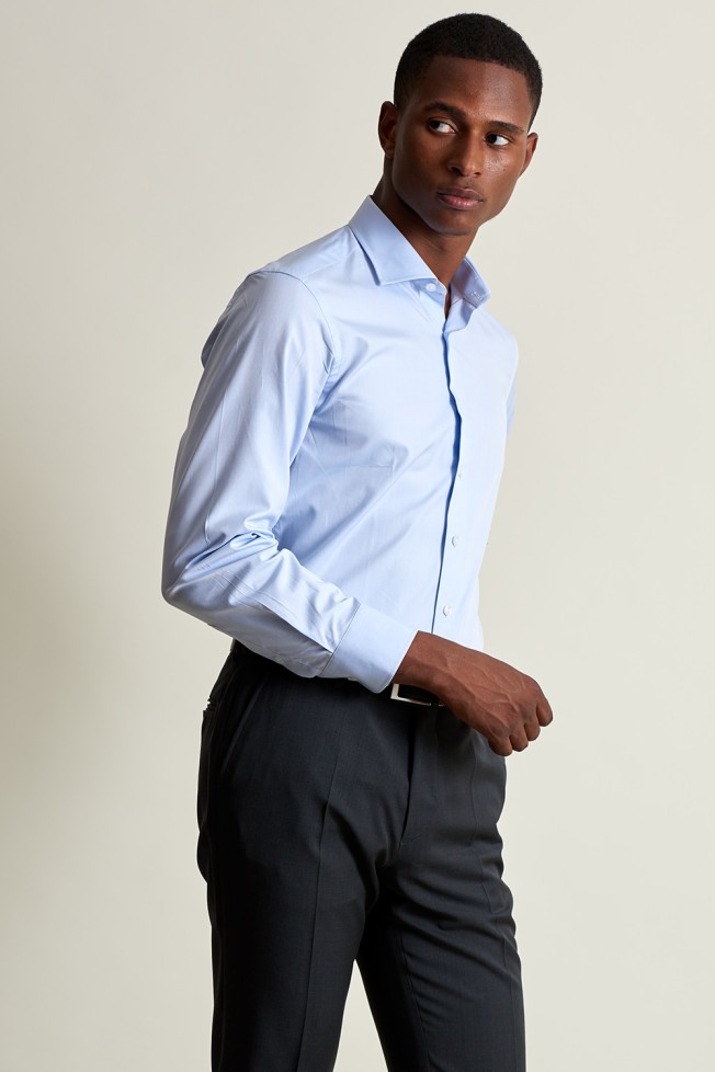 Camisa cl�ssica cintada