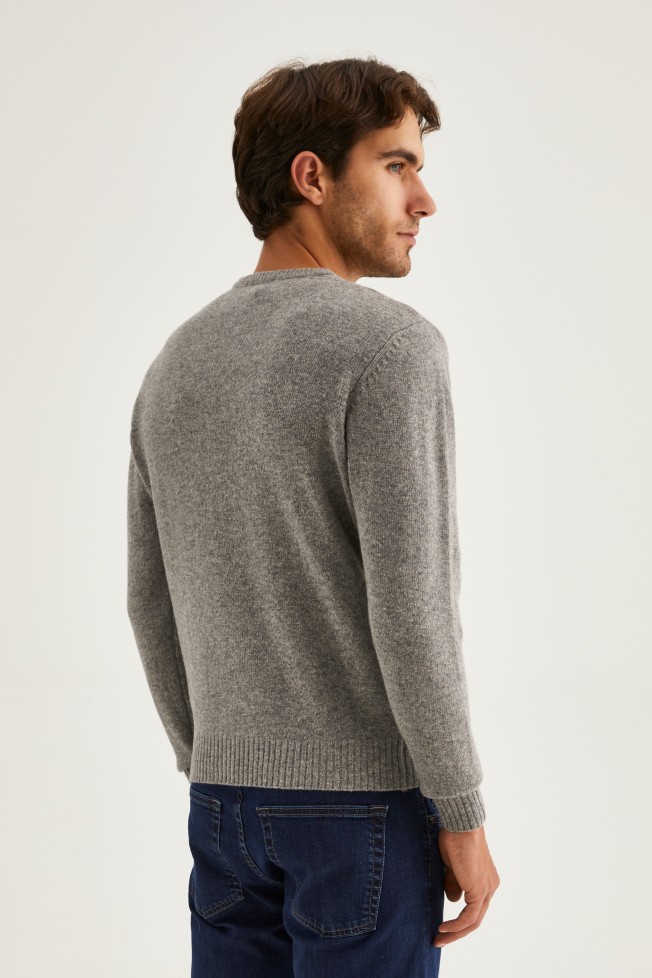 Jersey de cuello redondo