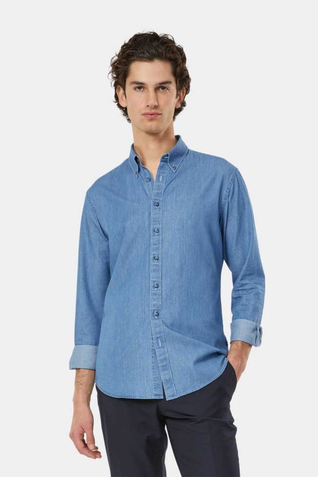 Camisa vaquera slim fit
