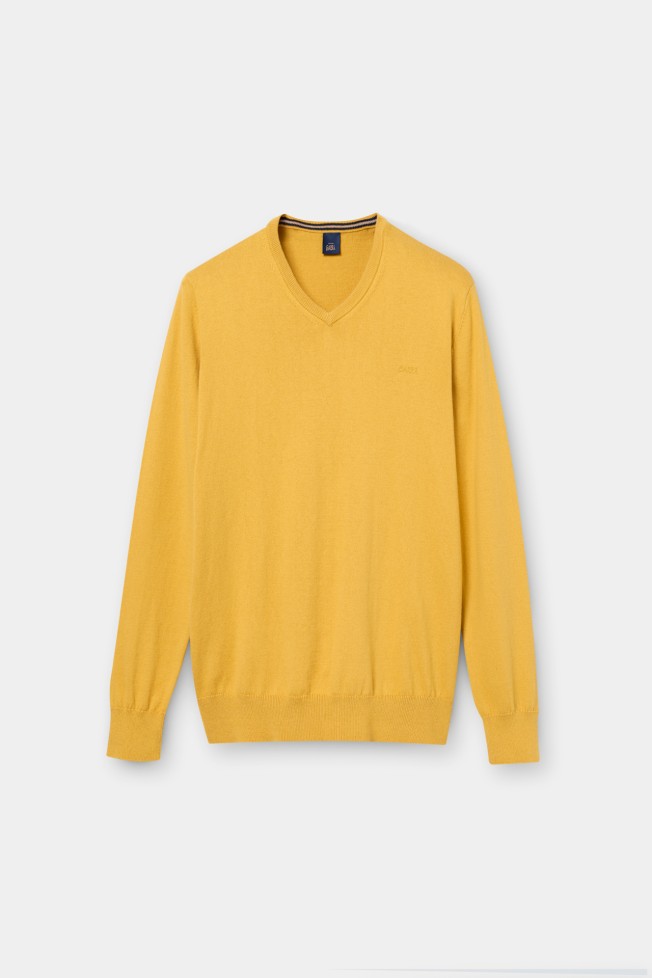 Camisola malha em algodão e caxemira Camisola malha em algodão e caxemira