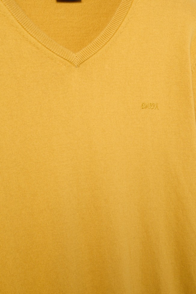 Camisola malha em algodão e caxemira Camisola malha em algodão e caxemira