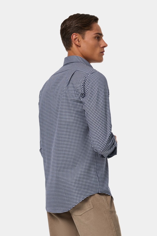 Camisa xadrez regular fit em algodão Camisa xadrez regular fit em algodão