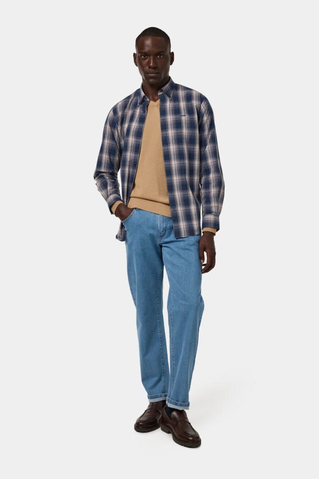 Camisa a cuadros slim fit Camisa a cuadros slim fit