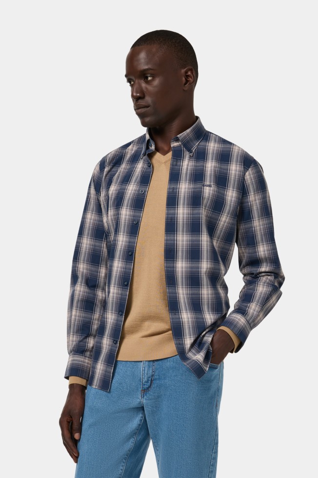Camisa a cuadros slim fit Camisa a cuadros slim fit