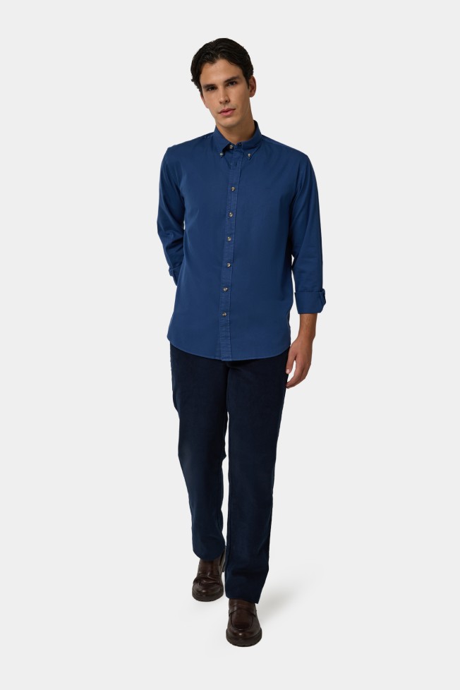 Camisa regular fit em algodão Camisa regular fit em algodão