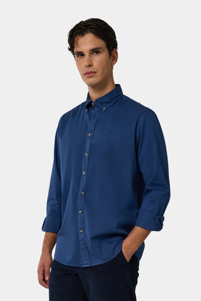 Camisa regular fit em algodão Camisa regular fit em algodão