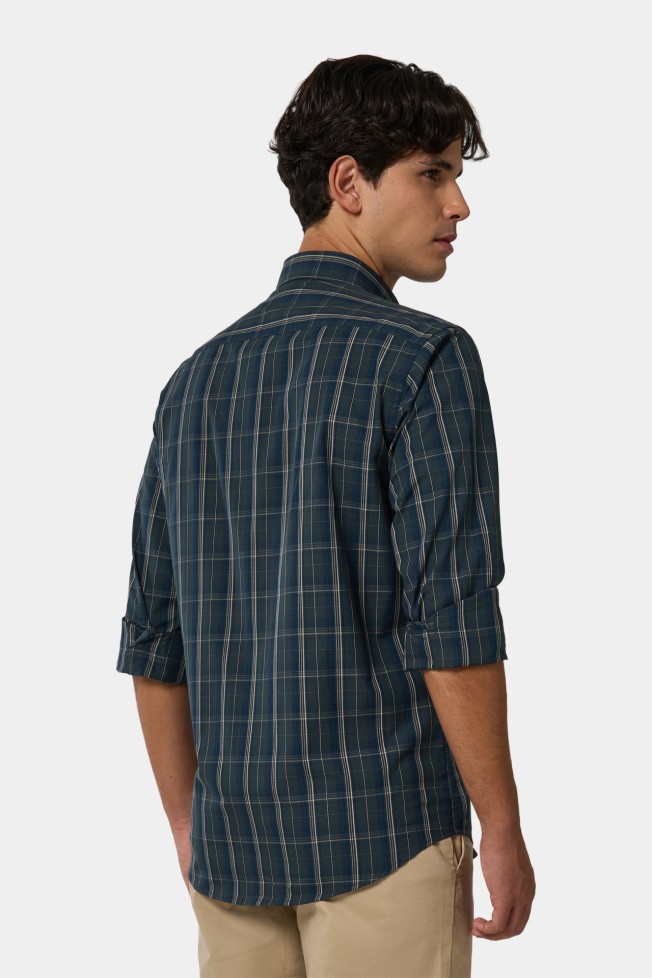 Camisa xadrez popeline regular fit