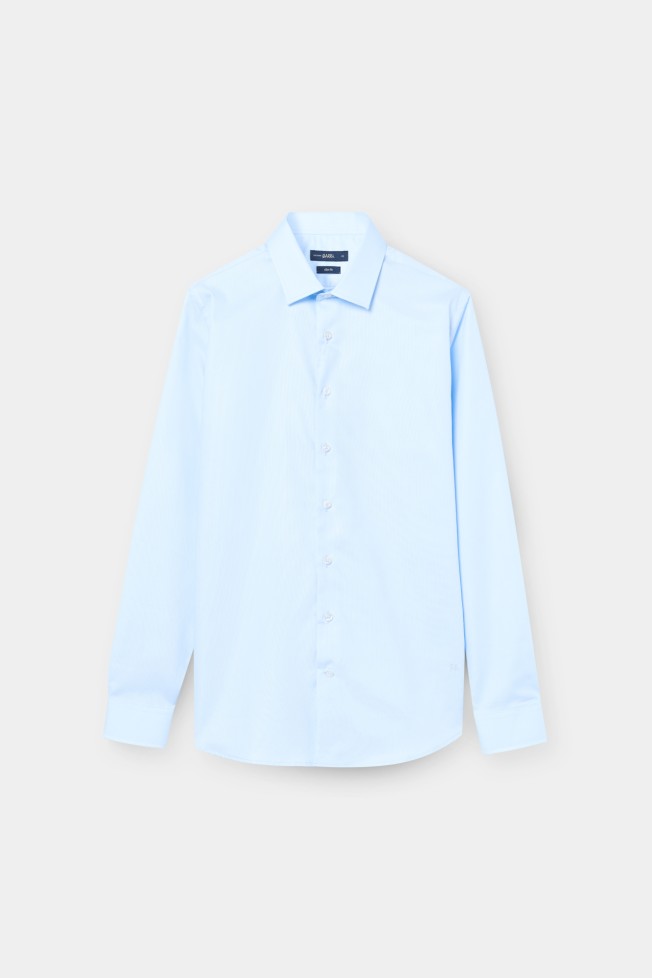 Camisa clássica slim fit easy iron Camisa clássica slim fit easy iron