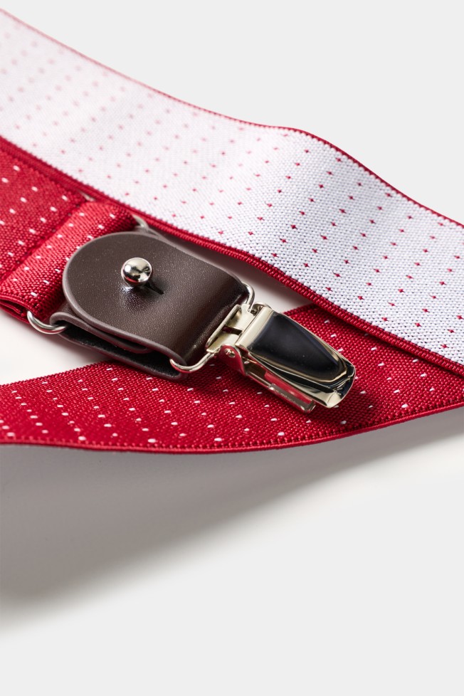 Suspens�rios padr�o pontilhado