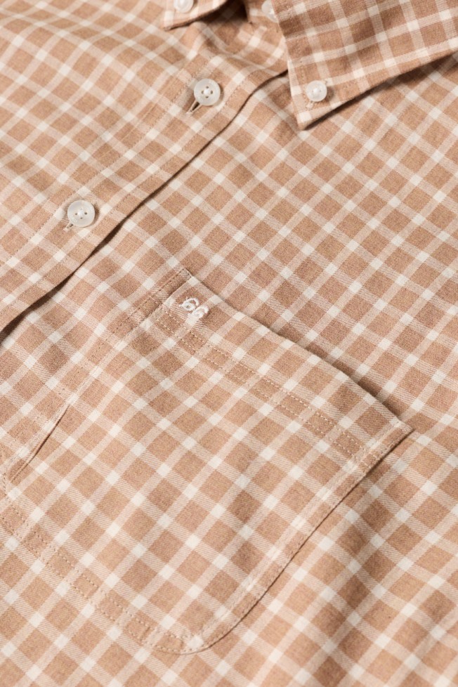 Camisa xadrez regular fit em algod�o