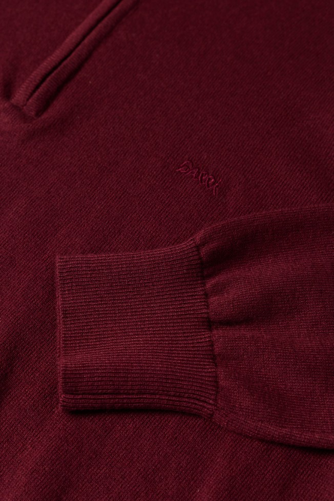 Camisola malha em algod�o e caxemira