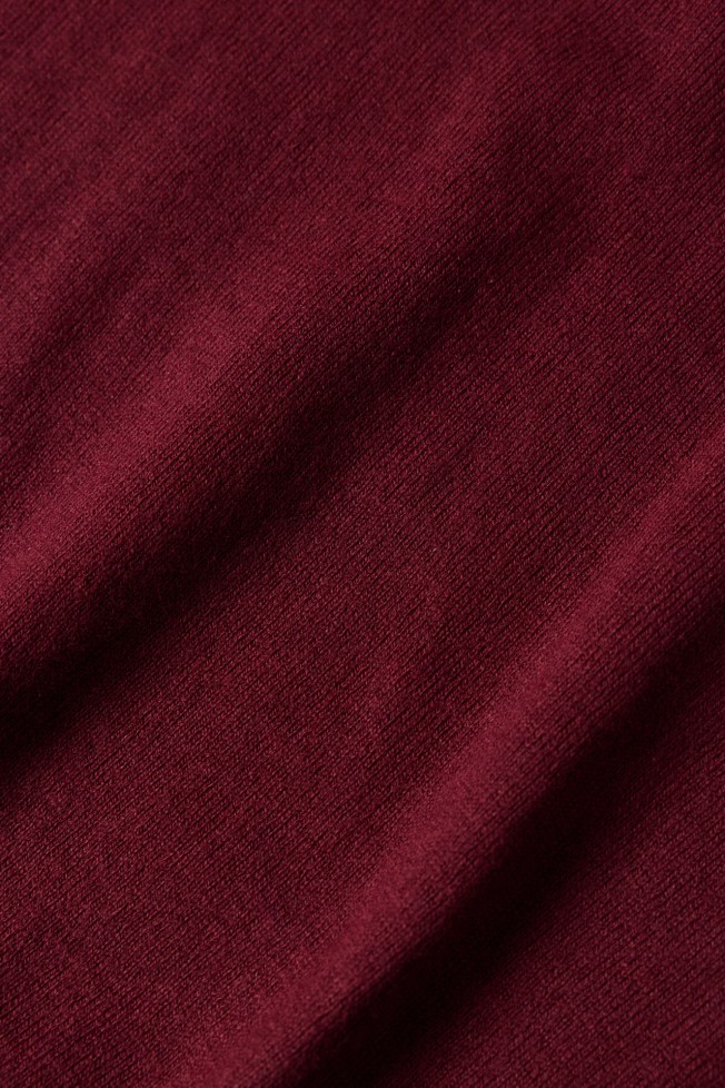 Camisola malha em algod�o e caxemira