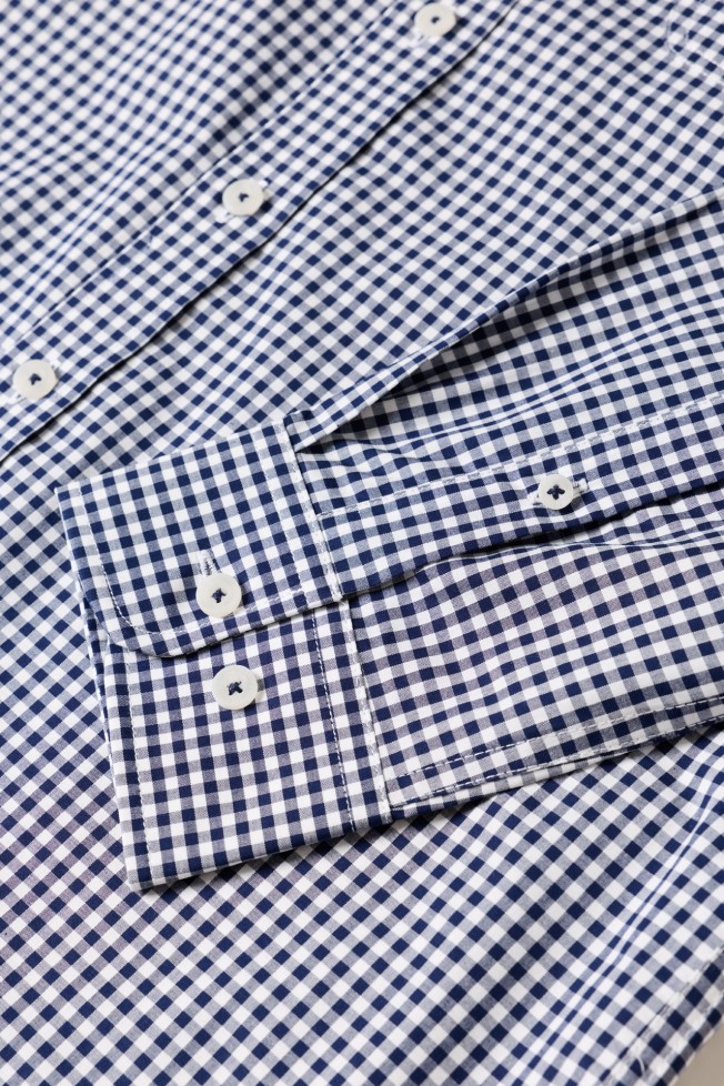 Camisa xadrez regular fit Camisa xadrez regular fit